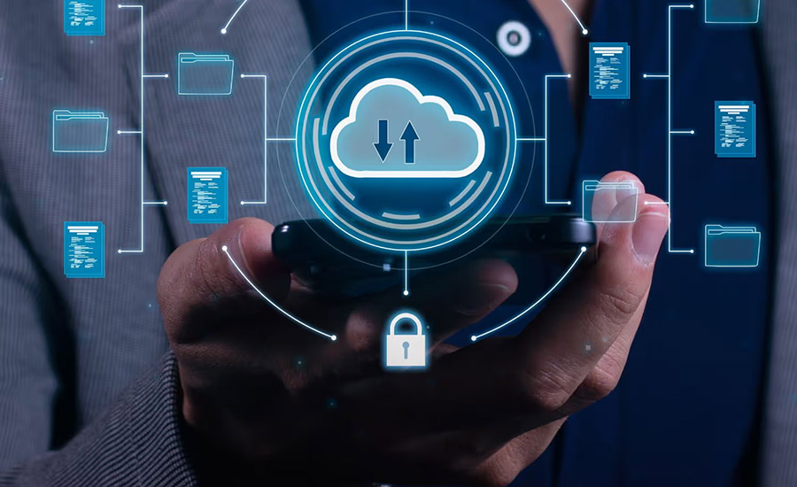 Cloud Data Management Concept