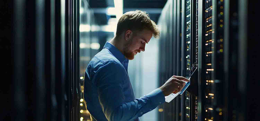 IT consultant optimizing cloud solutions for enhanced business flexibility.