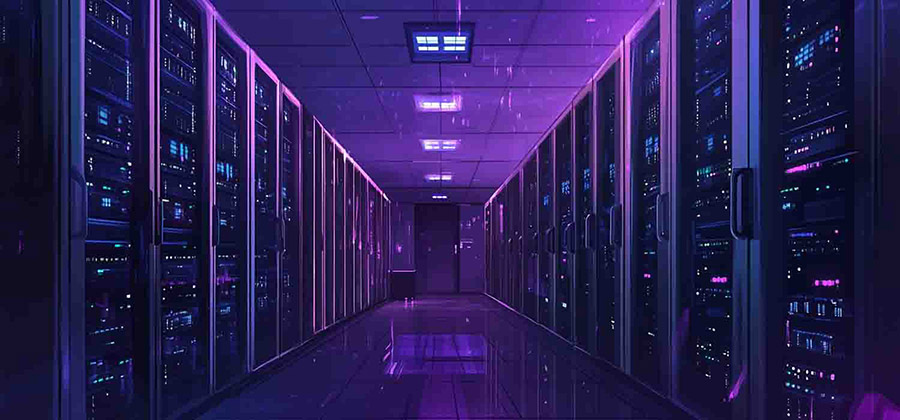 Secure data center facility managed by IT service professionals in Torrance