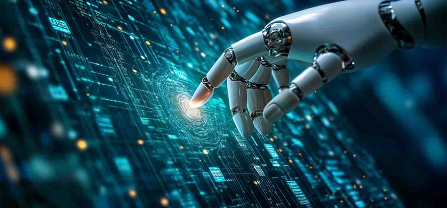 AI technology powering digital banking platforms for enhanced customer experience.