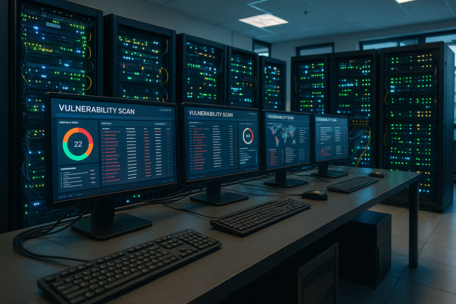 it computer servers vulneravility scan 